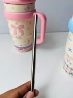 Cute Pinteresty Stainless steel sipper - 650 mL - Image 5