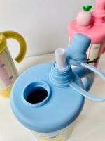 Cute Light Bulb Ice Cup Sipper – 800 mL - Image 4