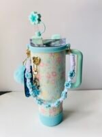 🌸 Floral Printed Charm Tumbler- 1.2L