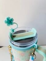 🌸 Floral Printed Charm Tumbler- 1.2L - Image 2