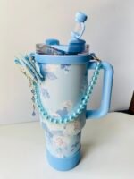 🌸 Floral Printed Charm Tumbler- 1.2L