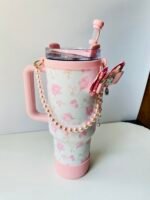 🌸 Floral Printed Charm Tumbler-1.2L