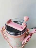 🌸 Floral Printed Charm Tumbler-1.2L - Image 2