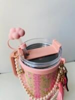 🌸 Floral Printed Charm Tumbler-1.2L - Image 2