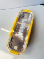 2 Compartment Stainless Steel Lunch Box - 700 mL - Image 6